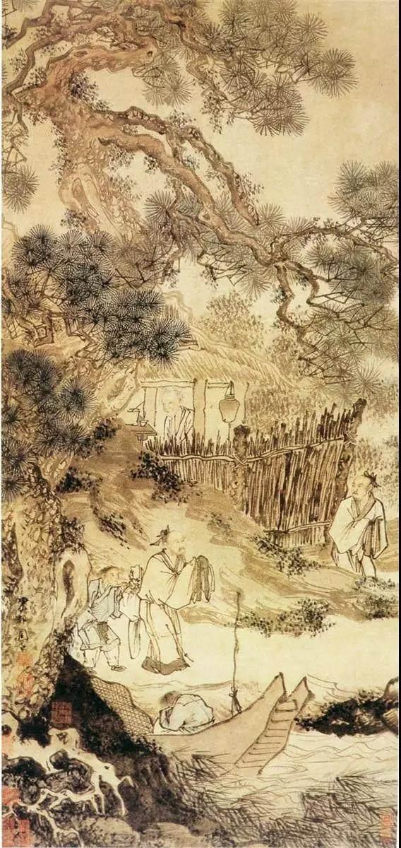 中国古代名画山水墨画欣赏