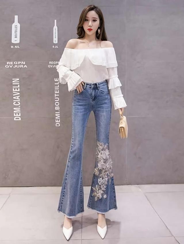 鱼尾裤怎么搭配鞋子