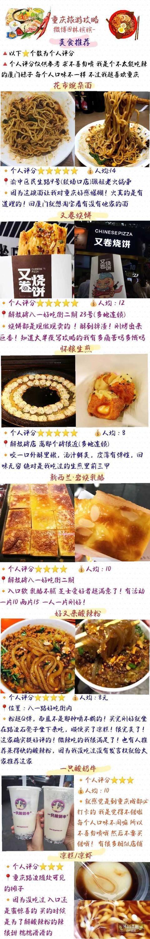 一个人去重庆/重庆旅游攻略