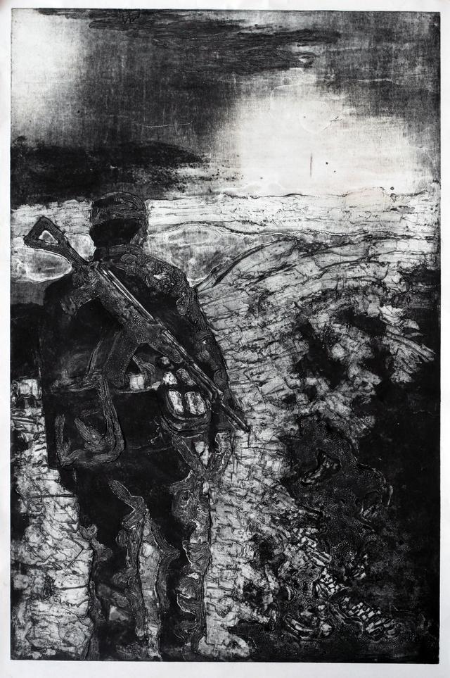 《向軍旗致敬》——慶祝八一建軍節93周年書畫作品展示