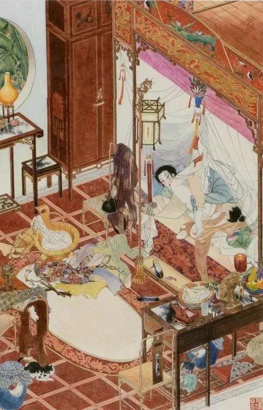 民国小黄画第一人画色情易画情色难好优雅的画风