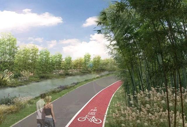 效果图来啦这条山海绿色步道有望明年5月建成太让人期待了