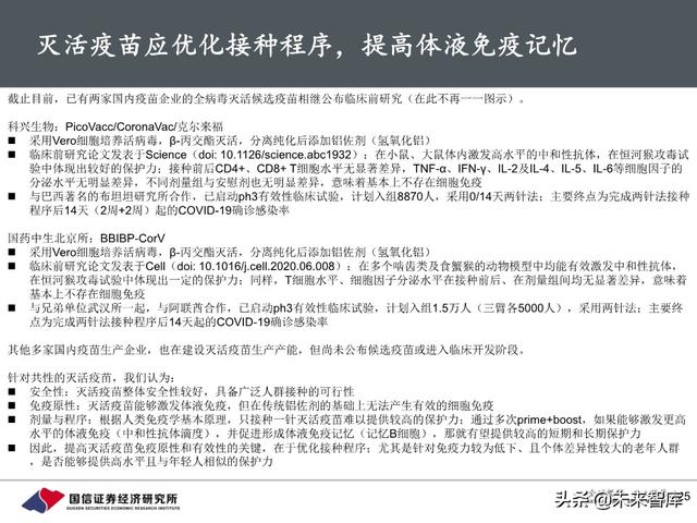 新冠疫苗行业进展与投资策略：关注里程碑和催化剂