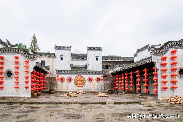 中国迄今为止保存最古老的八卦村，就在安徽，已有1800多年历史了