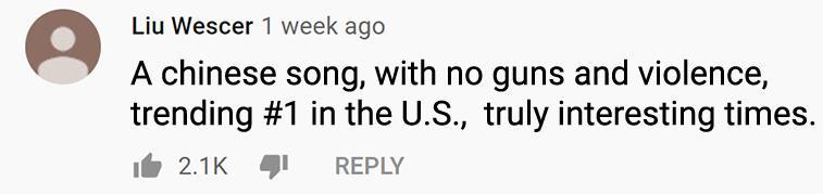 周杰伦的新歌在美国火了，来看看美国人的反应是怎样的