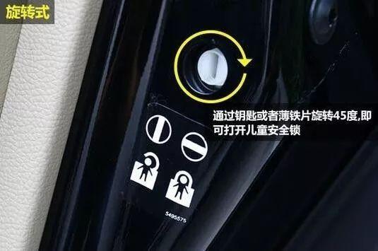 福睿斯儿童锁怎么用(福睿斯车门儿童锁)