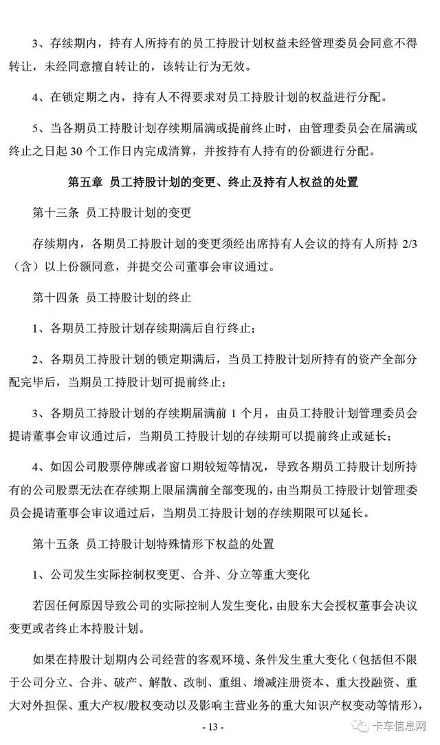 连续涨停封板！福田董事会发决议公告！员工持股、解聘副总张伟…