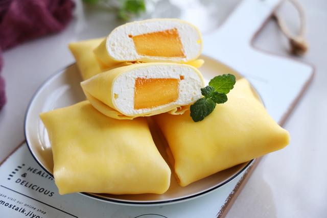 立秋必备的甜点，平底锅就搞定，简单超好吃，学会在家就能做