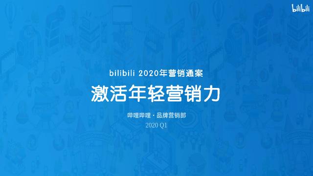 B站2020年营销通案！