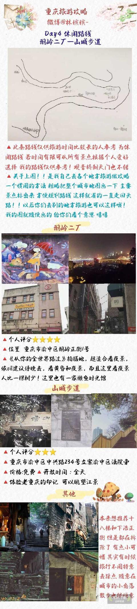 一个人去重庆/重庆旅游攻略