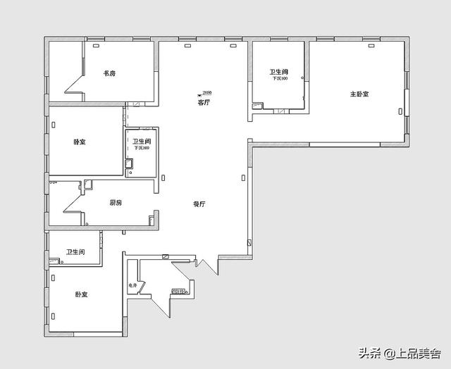 180平米北欧风，打开房门玄关就把人迷住了，全房简单精炼又耐看