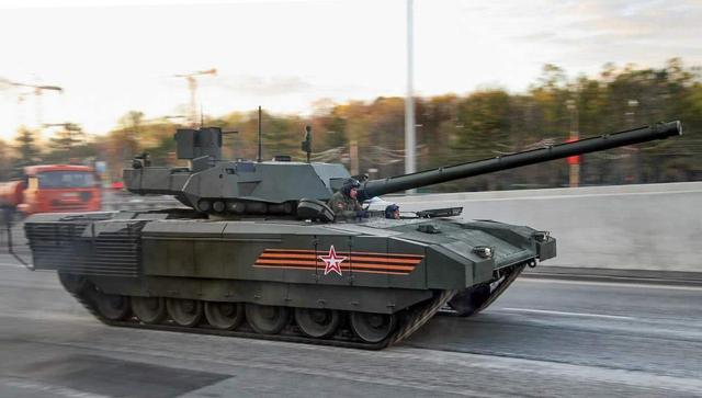 俄军T14坦克秘密进入叙利亚在测试？是在为明年