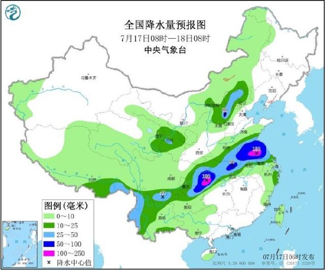 江苏省气象台发布13城市雨情预报，全部有雨