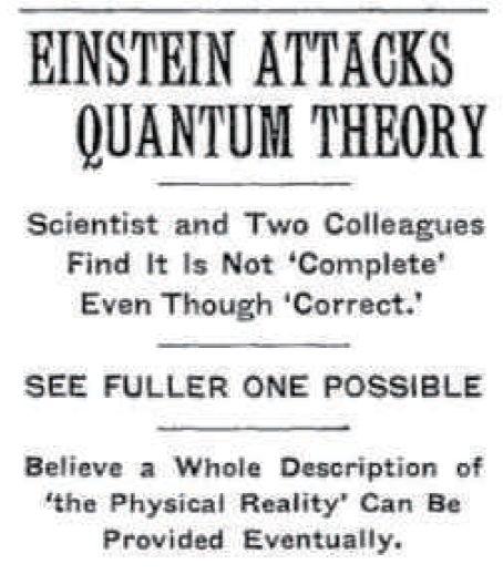 量子十问之二：“爱因斯坦幽灵”能用来实现超光速通信吗？