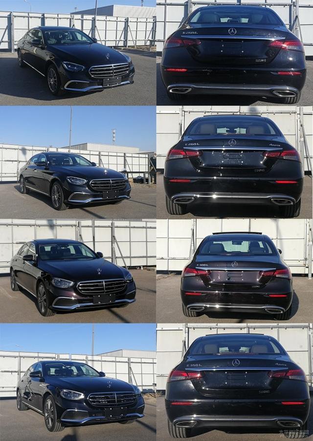 北京奔驰新款E级路试谍照 颜值似乎不在线