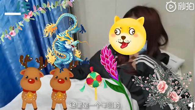 女记者吃完菌后中毒躺病床上看龙玩绣球，跟领导请假的内容亮了