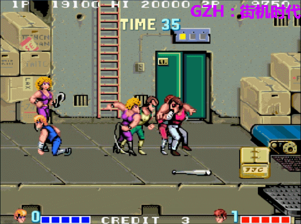 街機(jī)游戲中的“安泰之死”，滿血BOSS被活活扼死在空中