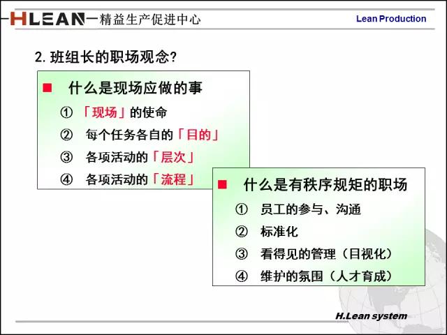 「精益学堂」日资企业精益班组长培训PPT精华版