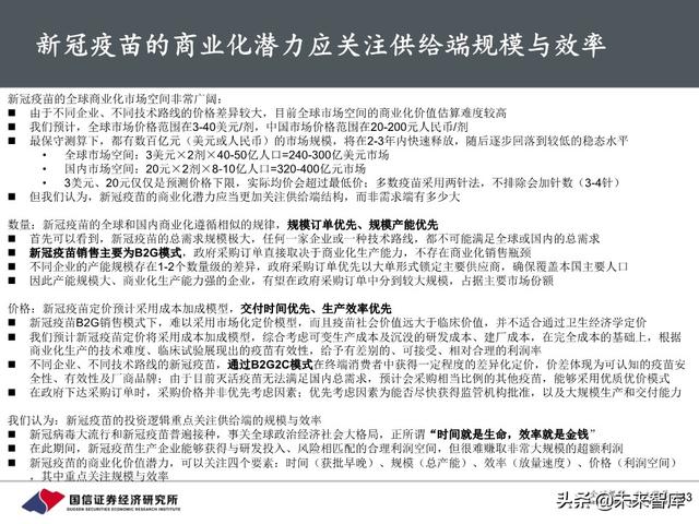 新冠疫苗行业进展与投资策略：关注里程碑和催化剂