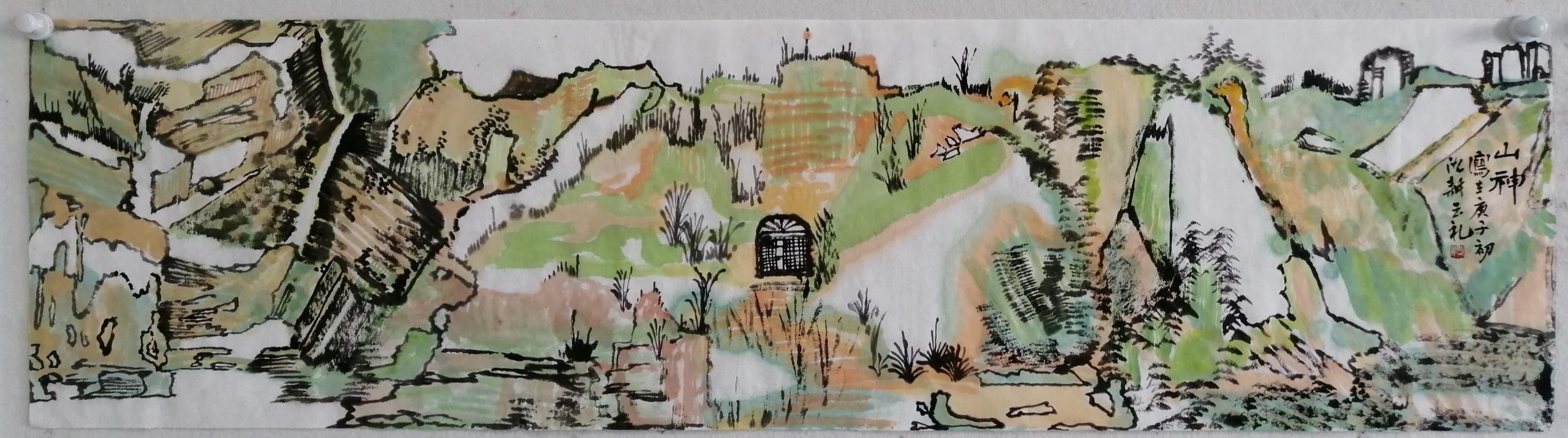 《向軍旗致敬》——慶祝八一建軍節93周年書畫作品展示