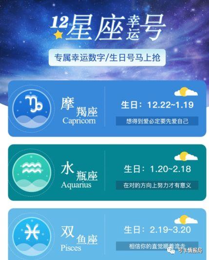 星座靓号