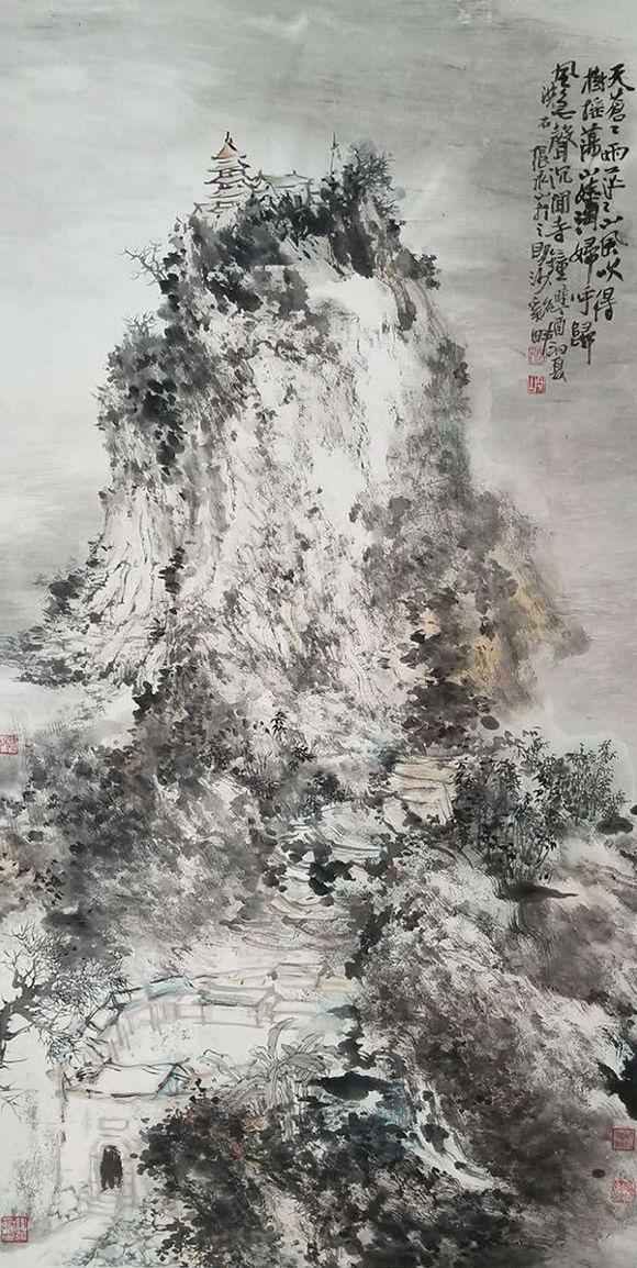 画家张永山——作品淋漓尽致 人在画中游