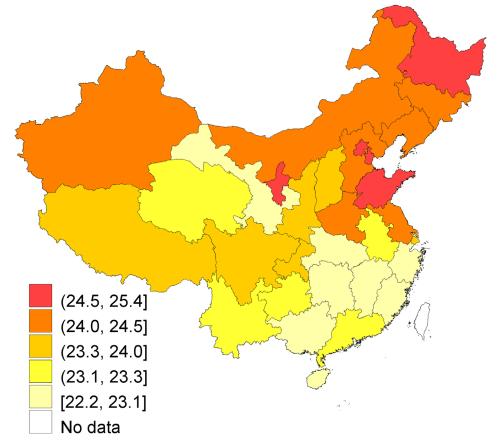 科学家研究44万人绘制「中国肥胖地图」，发现这个地区是肥胖“重灾区”