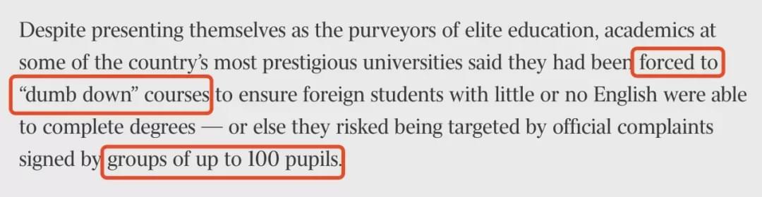 中国留学生英语太烂了！澳教授遭学生投诉，怒称：学校只想着赚钱