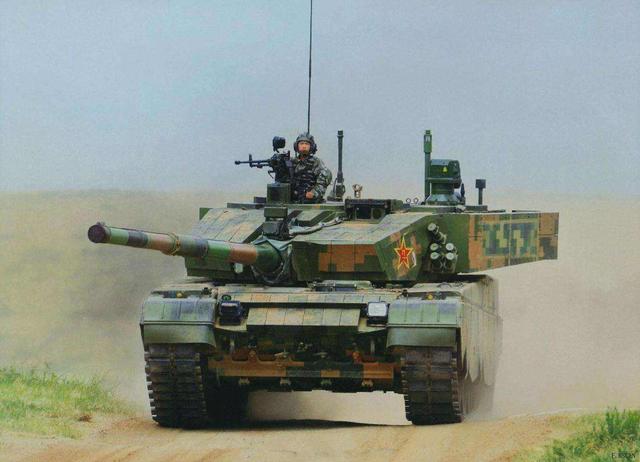 我军最强坦克99A，轻松击穿1米厚装甲，世界坦克排名位列第三