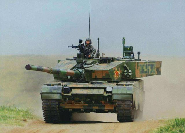 我軍最強(qiáng)坦克99A，輕松擊穿1米厚裝甲，世界坦克排名位列第三