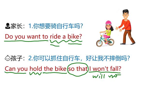 自行车用英文怎么说(骑自行车英语翻译)