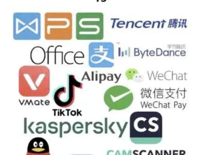 Prohibit the use of Chinese software APP, Douyin, WeChat, QQ and Alipay ...