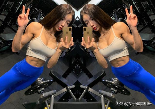 Muscular yet feminine!Charming Korean fitness beauty Na Young Choi - iMedia