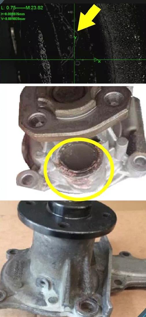 Symptoms and consequences of water pump failure iMedia