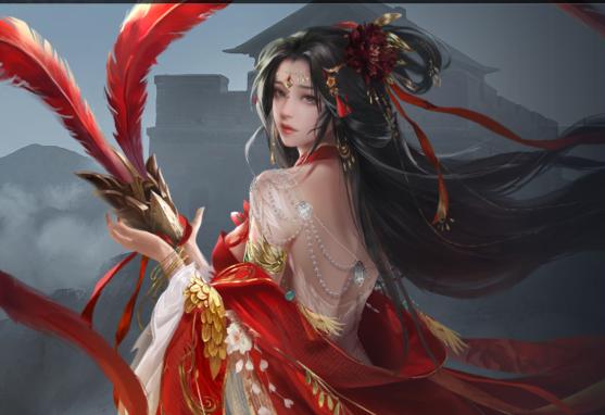 Who is the number one goddess in the Three Kingdoms?Diaochan looks back ...