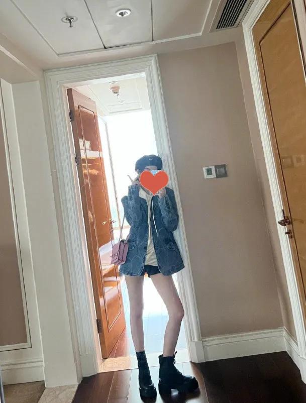 Ju Jingyi has long legs, netizens calculate the real height based on