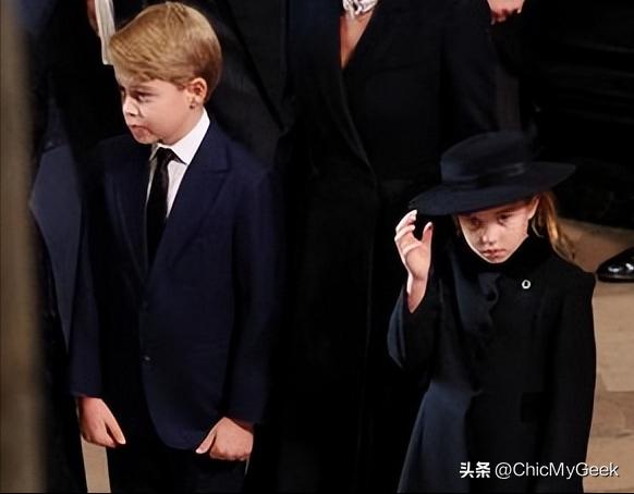 Prince George Princess Charlotte Attend Queen s State Funeral With 