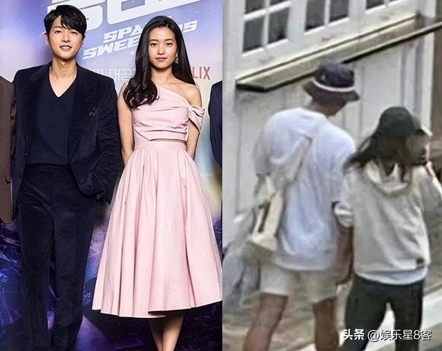 Oolong!Song Joong Ki and Kim Tae Ri dating photos in Paris?It's actually a honeymoon photo of