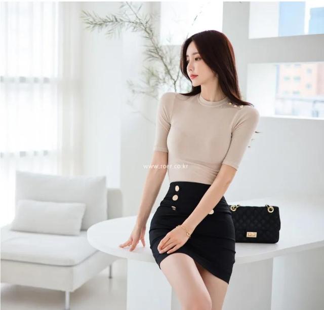 Korean model Son Yoon-joo selects high-quality beautiful pictures - iMedia
