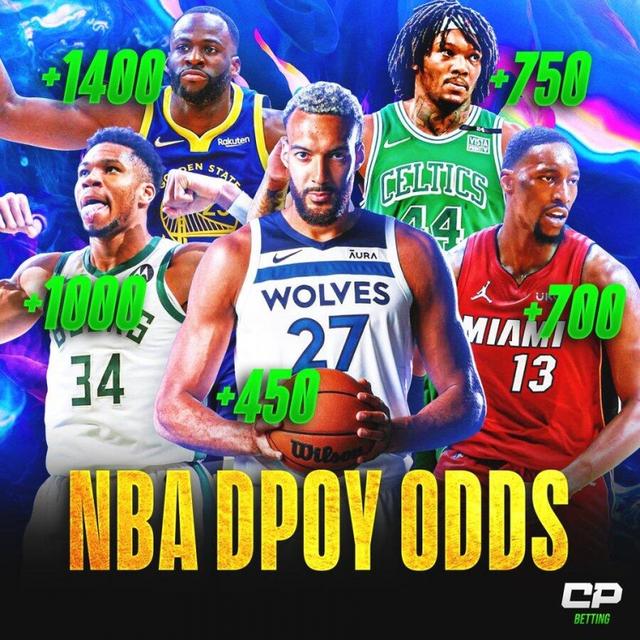 New season DPOY odds are out!Gobert first, Green fifth, no Smart in the ...