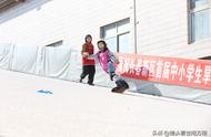 First middle and primary school gives birth to Changchun new developed area drought snow contest rin