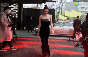 32 years old of Xi Mengyao walk along Ba Sha red carpet, without beautiful Yan Jing the head is plac