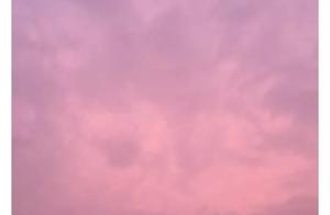 长春昨夜雨后“粉色”天空刷屏了！自带浪漫滤镜炸裂少女心