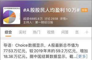 今年A股股民人均赚10万？股民们炸锅了！统计至少犯了三个错误