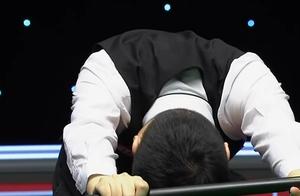 Ding Junhui 5-3 is banner collapse dish! After throwing 3 innings repeatedly, lower his head acedia,