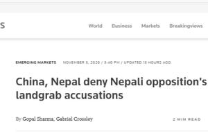 “中国侵占尼泊尔领土修建建筑”？尼外交部也否认：不实