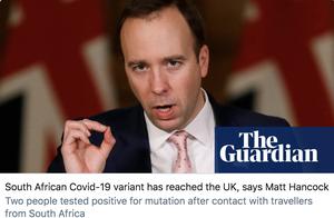 英国现另一种变异新冠病毒，近一半人口面临“封锁”