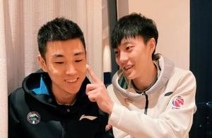 The picture is sweeter than cake! 25 years old of unripe insolation give Gao Shiyan with Hu Mingxuan