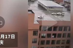 重庆一驾校开在距地20米高的七层楼顶 网友热议：一个真敢教 一个真敢学