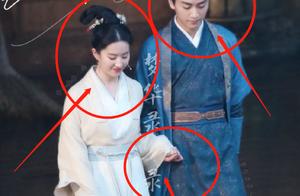 Dream China records the Lu Touchao that pull a hand sweet, liu Yifei wears gas of white skirt celest